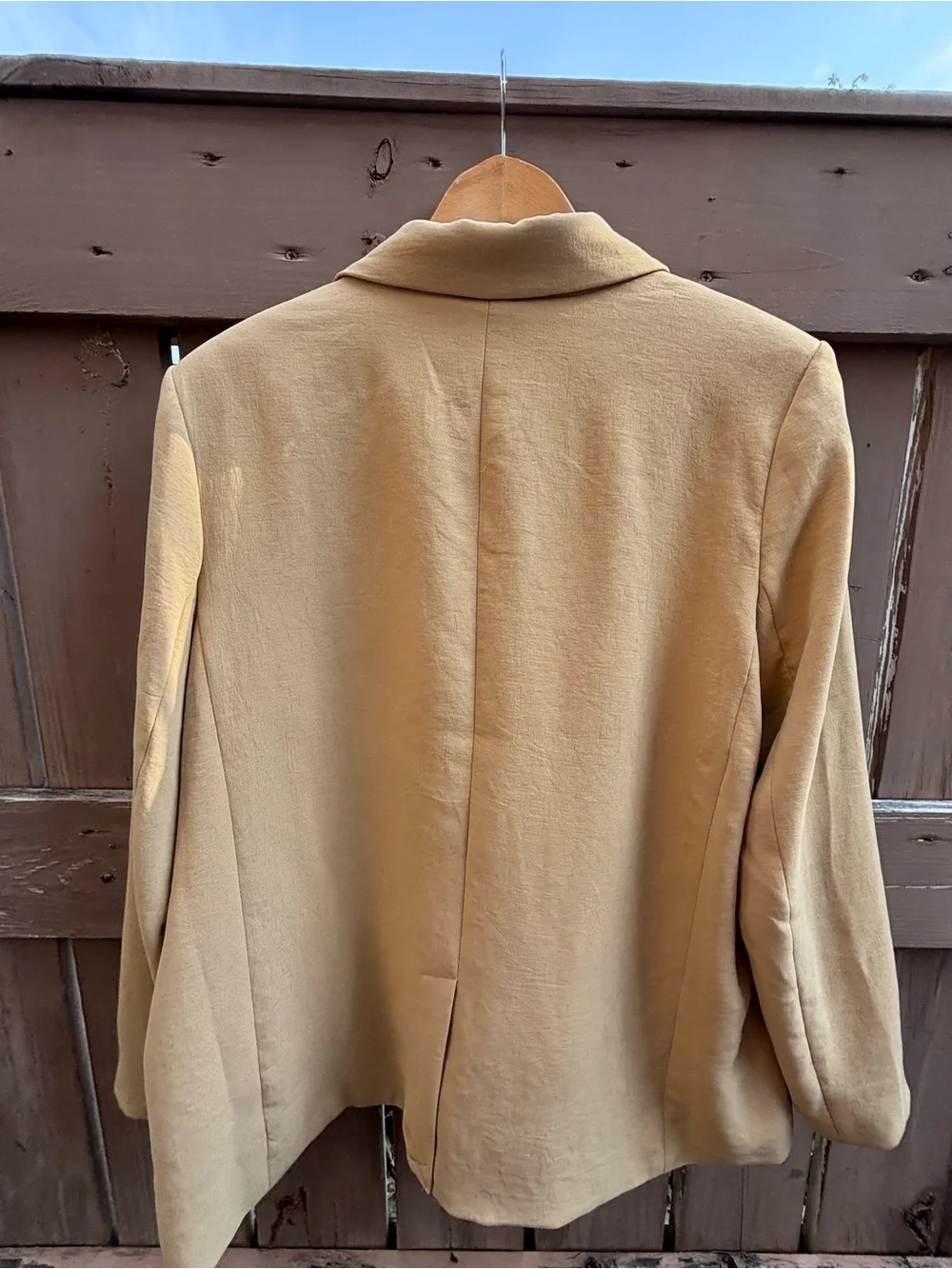 🎉NWT🎉 a new day Beige Single-Button Blazer - Picture 11 of 13